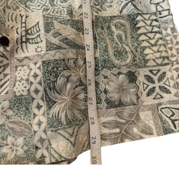 RJC Hawaiian Shirt Mens Large Made in USA Turtles Made In Hawaii - Picture 4 of 7